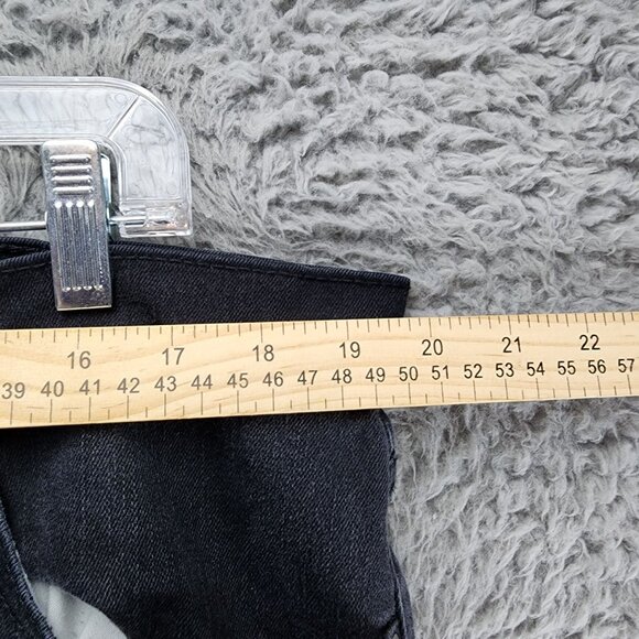 Levi's Jeans Mens 40x32 Black 502 Stretch Denim High Rise Regular Fit Taper - Picture 5 of 14